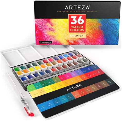 metal watercolor travel box|best watercolor sets for artists.